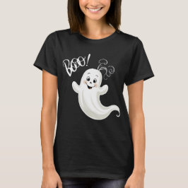 Funny Boo Ghost Classic Halloween Costume T-Shirt