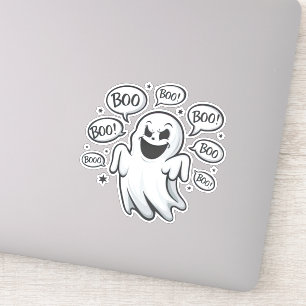 Funny Boo Ghost Klistermärken
