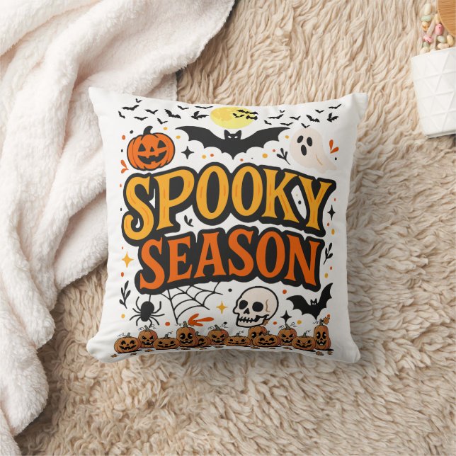 Funny boo Halloween  Kudde (Filt)