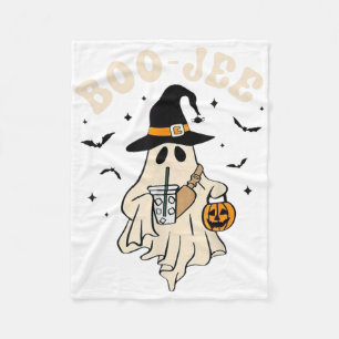Funny Boo-jee Ghost Halloween Boo Jee Ghost Spooky Fleecefilt