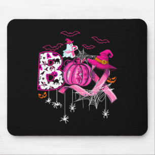 Funny Boo Pumpkin Witch Rosa Ribbon Breast Cancer Musmatta