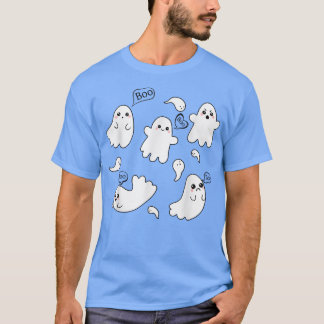 Funny Boo Spöken, Cute Boo Crew, Groovy Halloween T Shirt