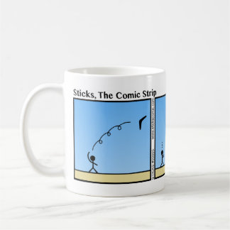 Funny Boomerang Stickman Mugg - 005