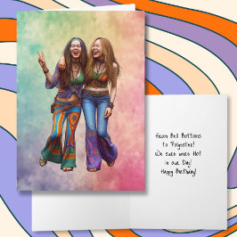 Funny Boomers Birthday | Hippies Kort