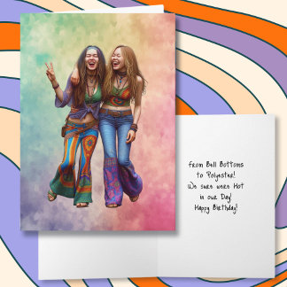 Funny Boomers Birthday | Hippies Kort