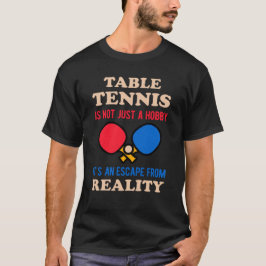 Funny Bord Tennis T Shirt