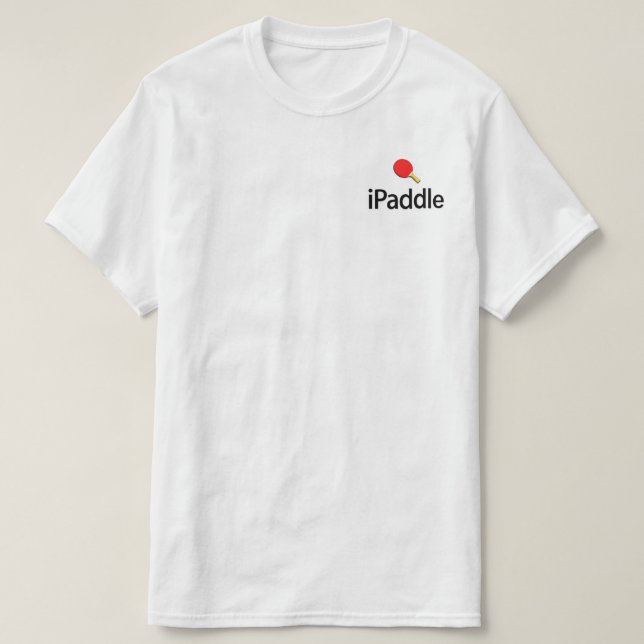 Funny Bord Tennis T Shirt (Design framsida)