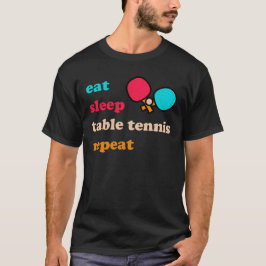 Funny Bord Tennis T Shirt
