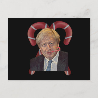 Funny Boris Johnson jul Vykort
