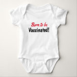 Funny Born som ska vaccineras Text Typografi T Shirt<br><div class="desc">Utformning: Born som ska vaccineras. Röd och svart text. Låt oss ansikte - livet är en vaccinationsomgång. Anpassa den här designen enkelt genom att redigera malltexten eller ändra bakgrunden till färg. Tack för att du tittar på mina design!</div>