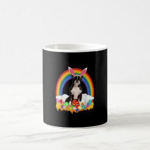Funny Boston Terrier Egg Shirt Hund älskare Påsk Kaffemugg