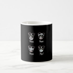 Funny Boston Terrier Gift Mouth Nose Mask Dogs T-S Kaffemugg