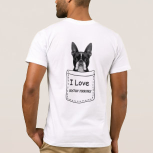 Funny Boston Terrier Hund aveln Älskare T Shirt