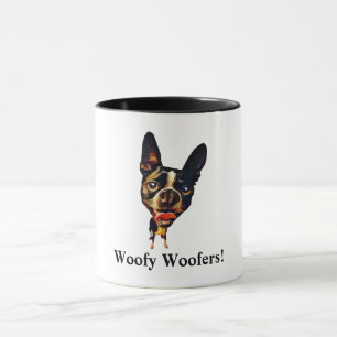 Funny Boston Terrier Hund Mugg