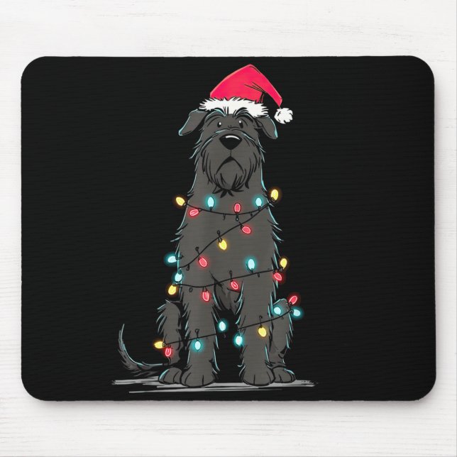 Funny Bouvier Des Flandres Christmas Graphics Dog  Musmatta (Framsidan)