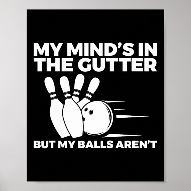Funny Bowling 1 Poster (Framsidan)