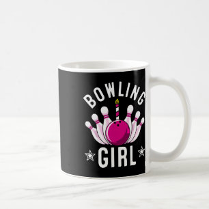 Funny Bowling Gift För barn Coola Bowlareare Girls Kaffemugg