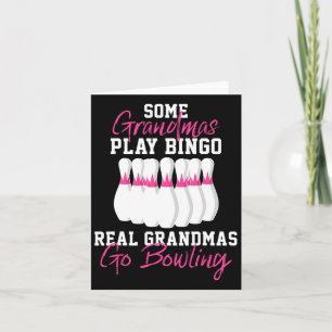 Funny Bowling Gift for Grandma Kort