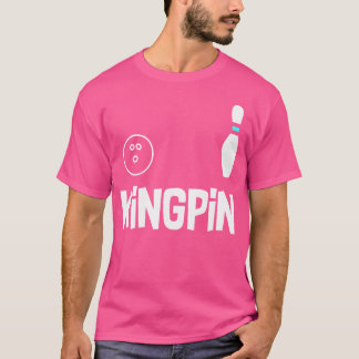 Funny Bowling Kingpin League T Shirt