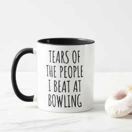 Funny Bowling Mug - Humorous Bowler Gift Mugg