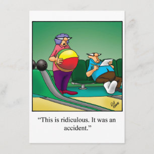 Funny Bowling Party-inbjudan Inbjudningar