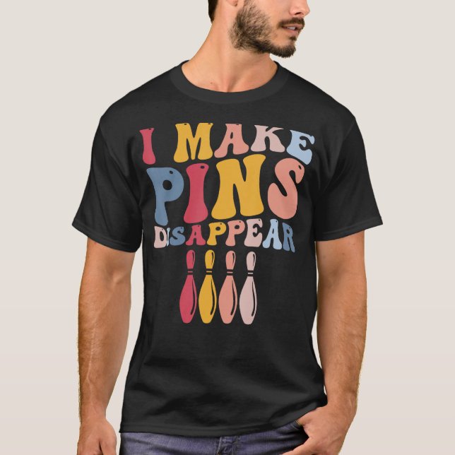 Funny Bowling Player Bowlareare Jag gör att Stift  T Shirt (Framsida)