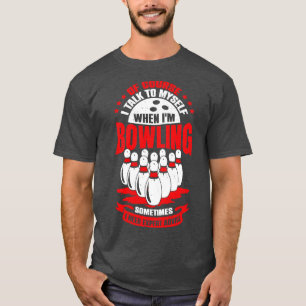Funny Bowling Player Game Sport Bowlareare Gift T Shirt