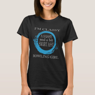Funny Bowling Shirt Gift Bowling Girls Tshirt T Shirt