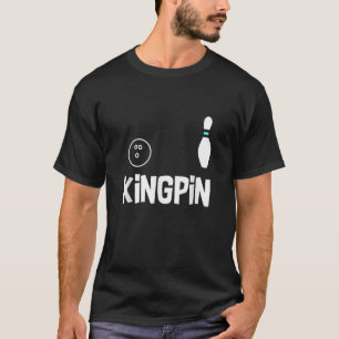 Funny Bowling Shirt Kingpin League Gift T