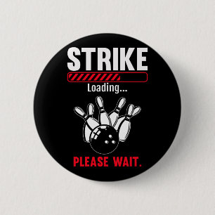 Funny Bowling Strejka Loading Bowling Player Bowla Knapp