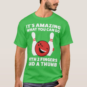 Funny Bowling T För manar T Shirt