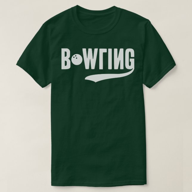 Funny Bowling T Shirt (Design framsida)