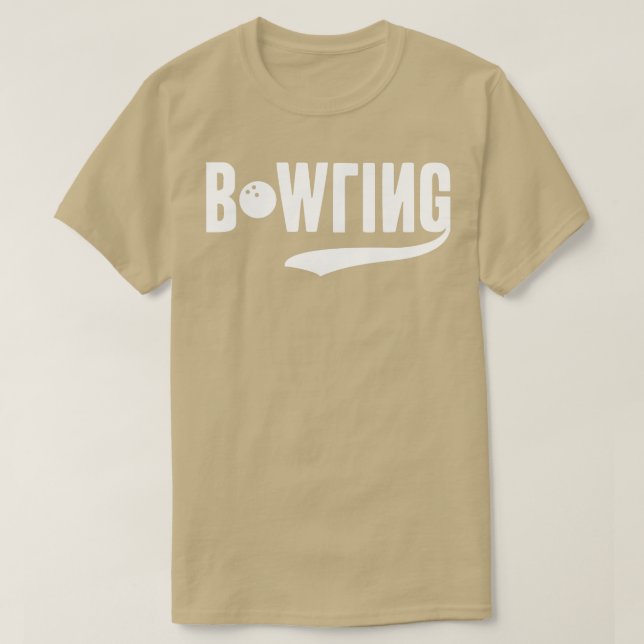 Funny Bowling T Shirt (Design framsida)