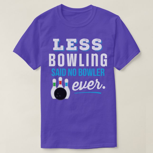 Funny Bowling T Shirt (Design framsida)