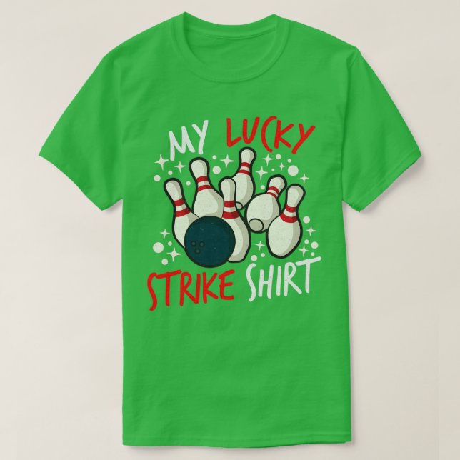 Funny Bowling Team Bowlareare Strejka Gift Idea 24 T Shirt (Design framsida)