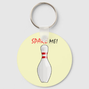 Funny Bowling Team Novelty eller Stocking Stuffer Nyckelring