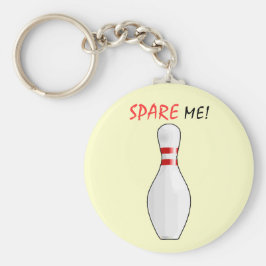 Funny Bowling Team Novelty eller Stocking Stuffer Nyckelring