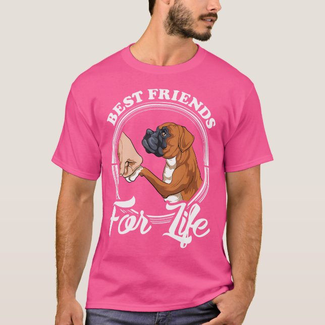 Funny Boxer Hund Boxer Hund älskare T Shirt (Framsida)