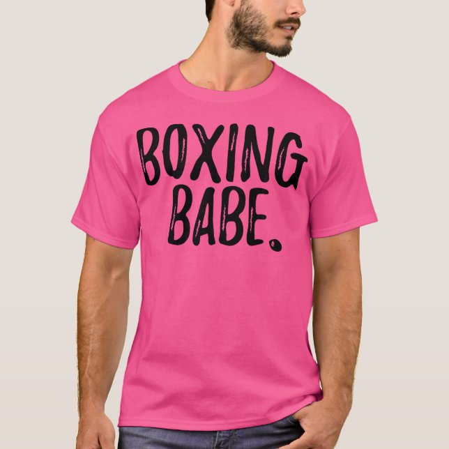 Funny Boxer T Shirt (Framsida)