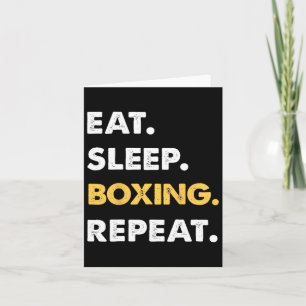 Funny Boxing Apparat Eat Snedströmsboxning Upprepa Kort