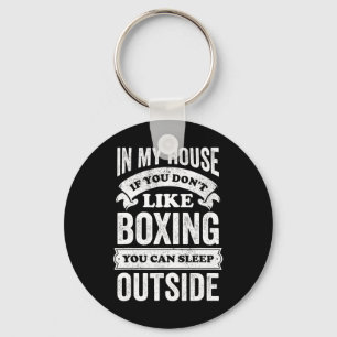 Funny Boxing Boxer Joke Sports Sport Hob Nyckelring