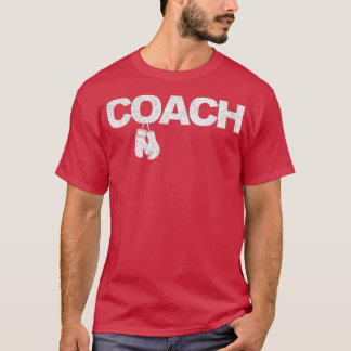 Funny Boxing Coach Boxing Trainer Retro T Shirt
