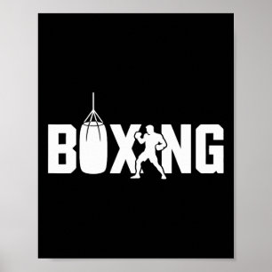 Funny Boxing Fighter Gymes Kickboxing for Wom Poster