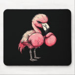 Funny Boxing Flamingo med Vuxna av Rosa handskar f Musmatta<br><div class="desc">Funny Boxing Flamingo med Vuxna av Rosa handskar för barn</div>