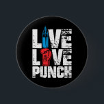 Funny Boxing Glove Tee Live Kärlek Slår Knapp<br><div class="desc">Funny Boxing Glove Tee Live Kärlek Slår</div>
