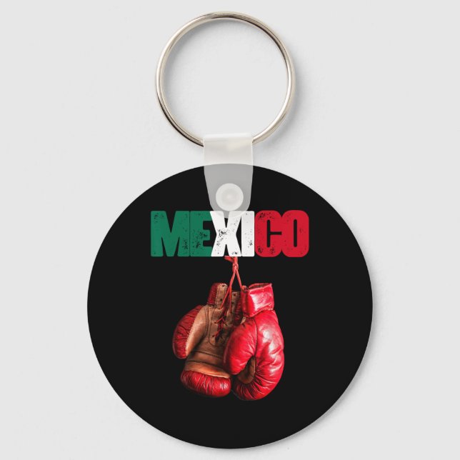 Funny Boxing - I Kärlek Boxing Mexico Nyckelring (Framsida)