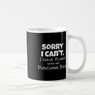 Funny Boxing-offertdesign - Slående Bag Boxer Mem Kaffemugg