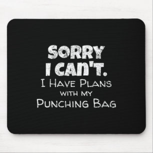 Funny Boxing-offertdesign - Slående Bag Boxer Mem Musmatta