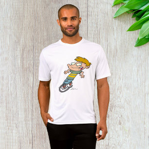 Funny Boy Riding Unicle T Shirt