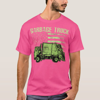 Funny Boy's Vintage Garbage Truck511 T Shirt